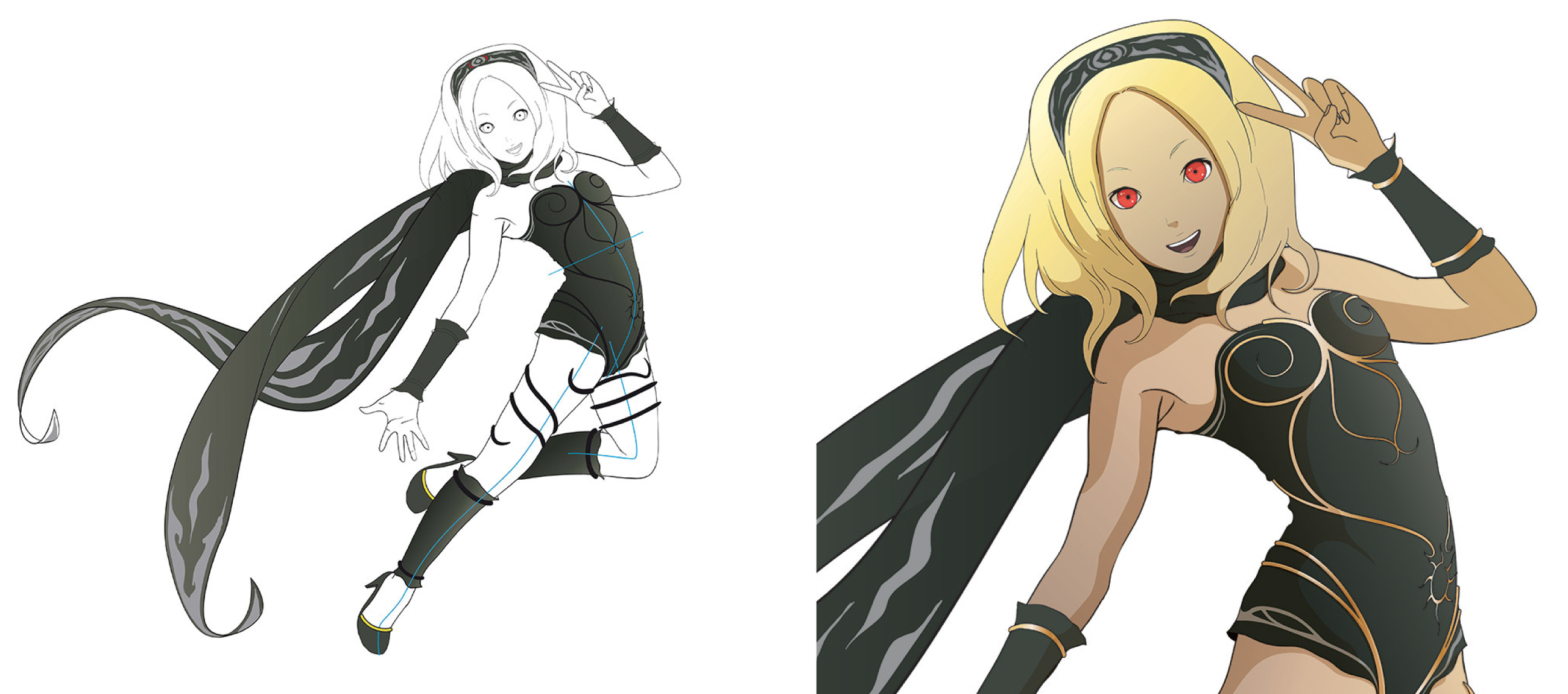 Tribute to the video game developed by Project Siren, "Gravity Rush &q...